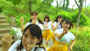 白石聖・松田るか・田中珠里・松川星・天木じゅんによる 　　地下アイドルグループ「サニーサイドアップ」