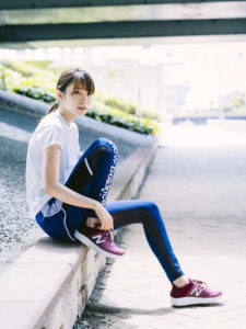 飯豊まりえ(ニューバランスのウィメンズブランドアンバサダー)