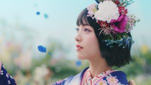 浜辺美波/京都きもの友禅TVCM「変わらない美しさ」篇