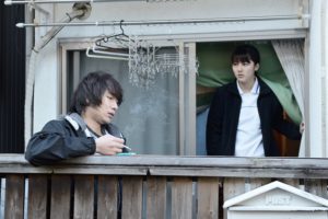 落合モトキ、宇野愛海（柘植宅）