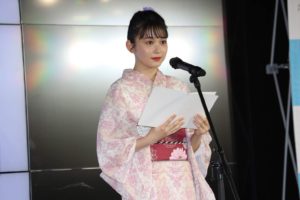 久間田琳加／第一回チャット小説大賞・授賞式（2019年7月15日）