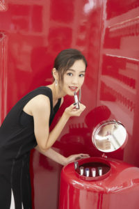 桐谷美玲/「ルージュ・ジバンシイ ファクトリー」発表会(2019年8月22日、表参道 R スタジオにて)