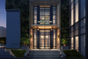 『THE AOYAMA GRAND HOTEL（青山グランドホテル）』（旧ベルコモンズ跡地にオープンするホテル）