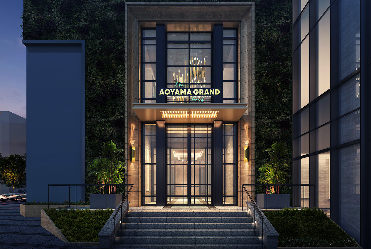 『THE AOYAMA GRAND HOTEL（青山グランドホテル）』（旧ベルコモンズ跡地にオープンするホテル）