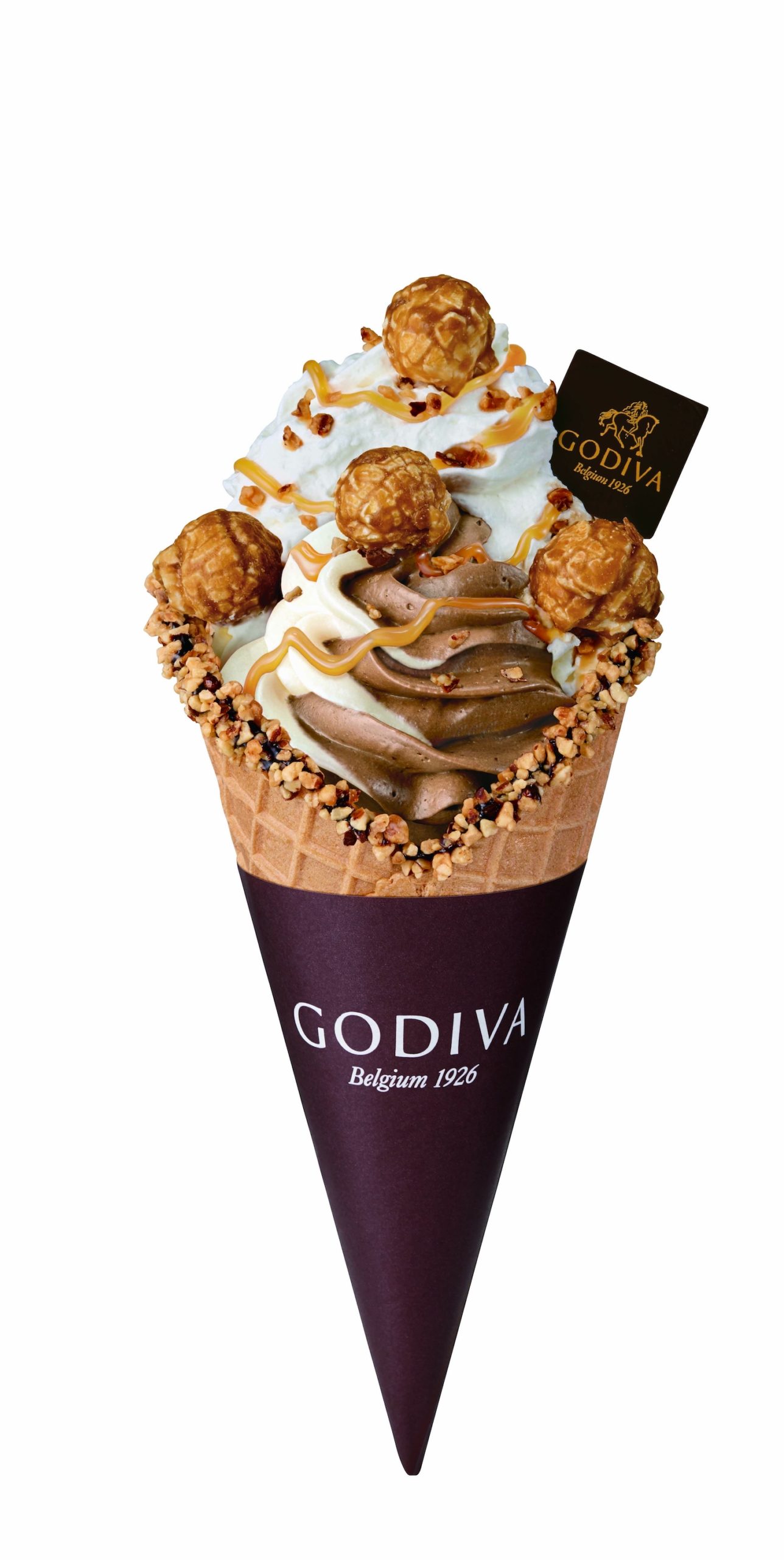 楽しくて贅沢なゴディバのソフトクリーム「メガパフェ」