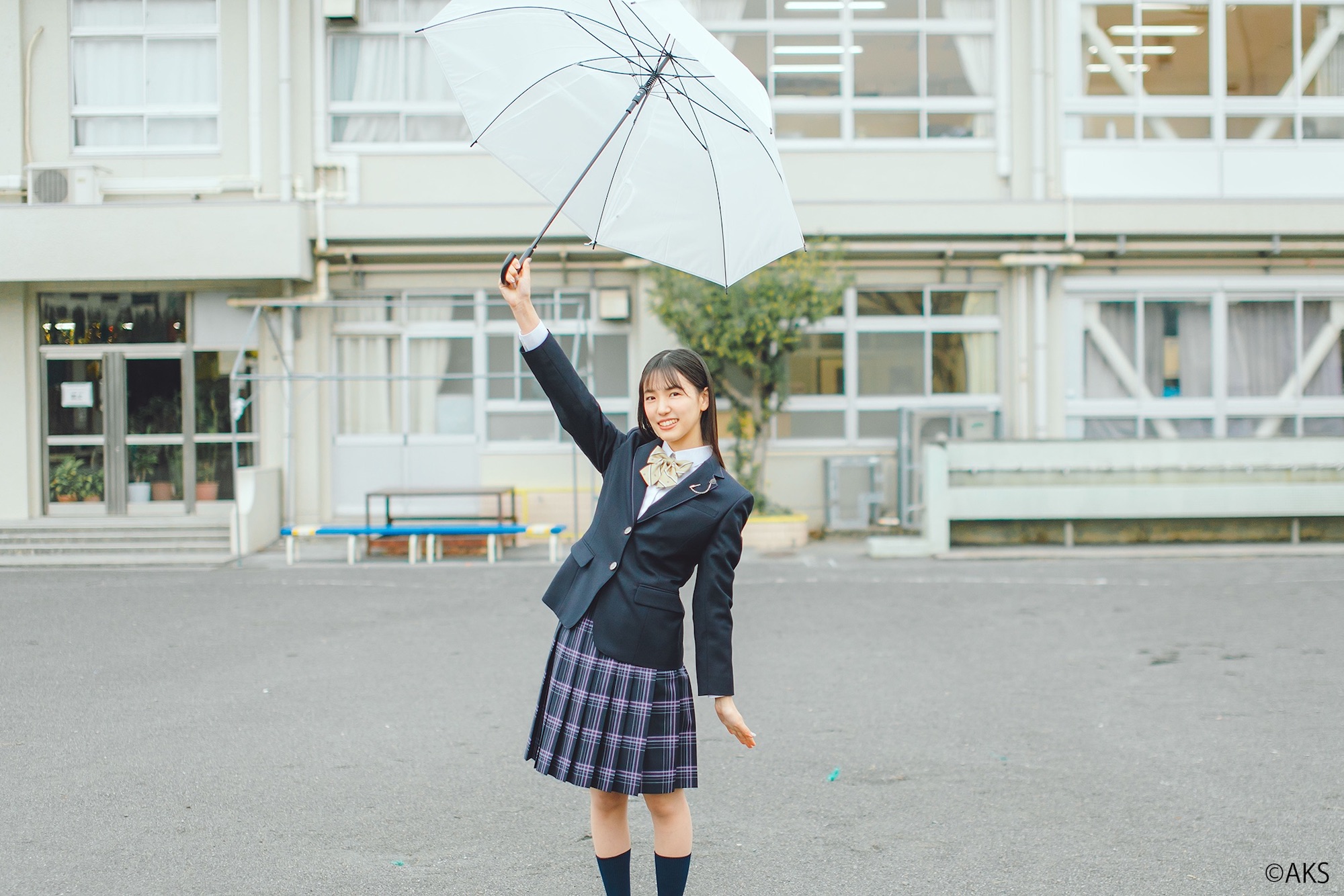 下尾みう（AKB48）、奈良育英高等学校の新制服モデル