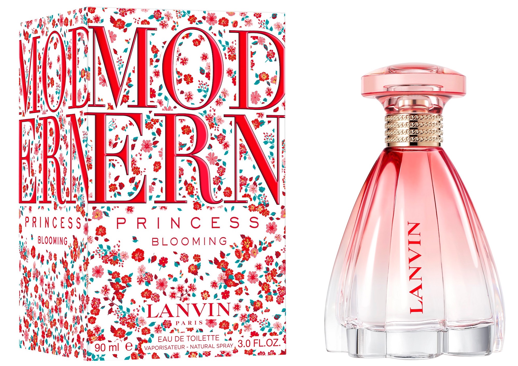 【LANVIN（ランバン）】新フレグランス「モダン プリンセス ブルーミング」が本日登場！咲き誇る花々に包まれているかのように、気持ちを明るくしてくれる香り