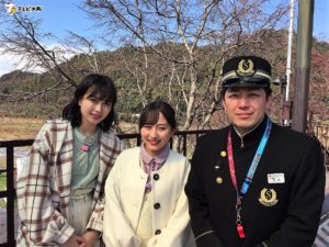 たこやきレインボーの堀くるみと彩木咲良が京都・嵐山旅行