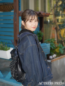 早見紗英（はやみ さえ）dela／撮影：ACTRESS編集部（2020年）