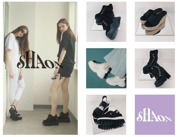 マルチSNSクリエイター・しぴたん、厚底シューズブランド『SHAON』（シャオン）