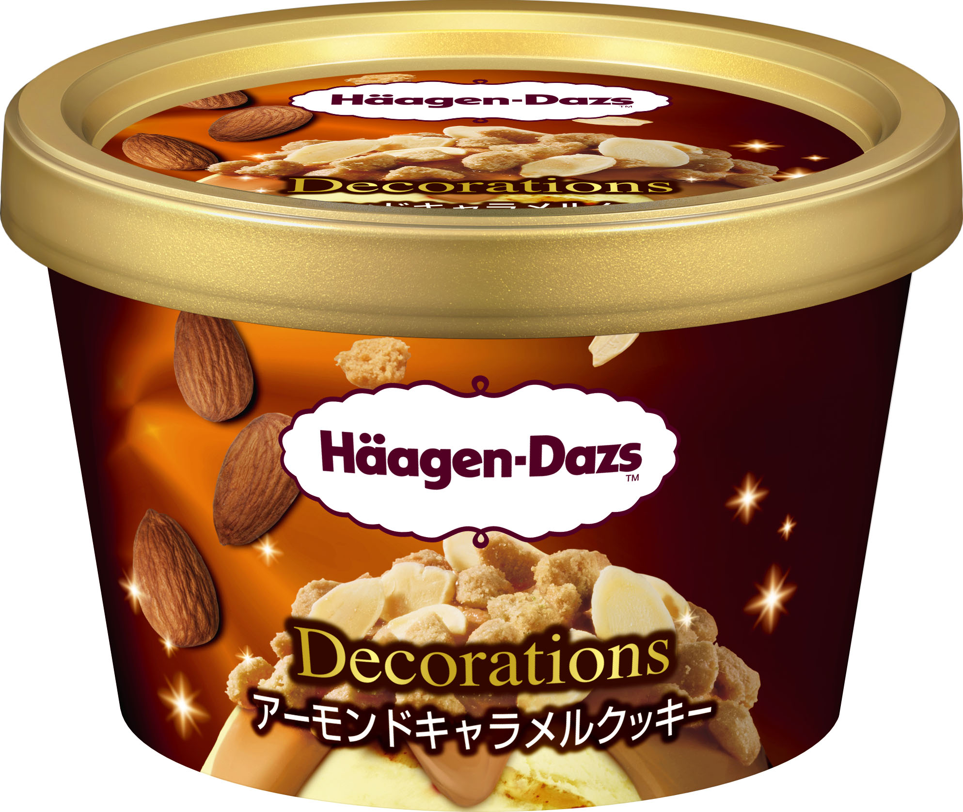 【ハーゲンダッツ・ミニカップ新作】Decorations『アーモンドキャラメルクッキー』『抹茶チョコレートクッキー』